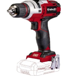 Einhell 4513870 Trapano Avvitatore Te-CD 18 Li-E Solo Power X-Change, Ioni di Litio, 47 NM, Mandrino da 13 mm, Senza Batteria e Caricabatterie, 0 W, 18 V